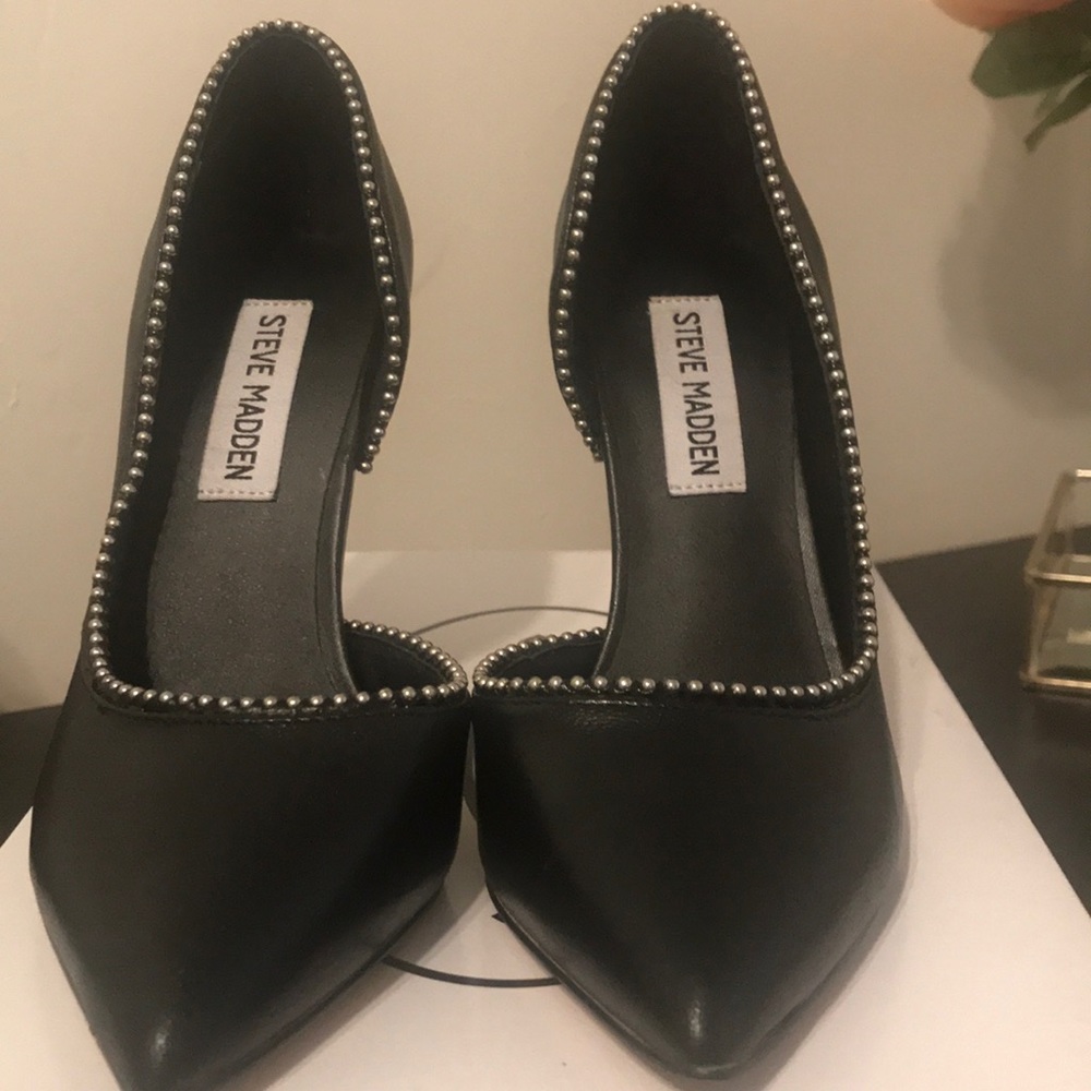 Black Steve Madden heels